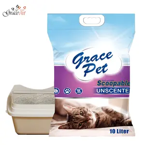 Activated Carbon Mix Bentonite Effective Odor Absorption Multi-scent Cat Litter
