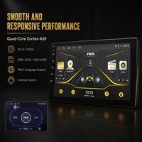 Lecteur multimédia de voiture 9 pouces avec écran IPS, Bluetooth 5.0, radio FM, prise en charge de la caméra de recul AHD et GPS – Vente en gros directe usine