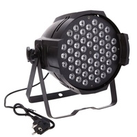 Par Led 54x3w Rgbw 3en1 Plat et fin, éclairage LED Par pour scène, DJ, discothèque, fête, mariage