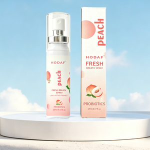 Spray buccal saveur pêche pour une haleine fraîche instantanée, fraîcheur mentholée longue durée et goût pêche sucré pour usage quotidien - Product Image 2