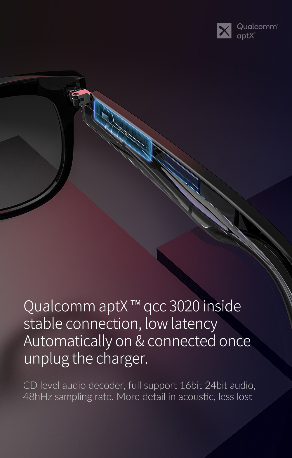 2021 Newest Smart Bluetooth Glasses Waterproof Anti Blue Light Sunglasses Bluetooth Sunglasses Custom Logo
