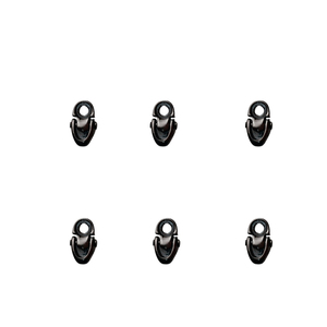 Crochets <span class=keywords><strong>à</strong></span> chaussures en métal de taille personnalisée de haute qualité <span class=keywords><strong>Crochet</strong></span> <span class=keywords><strong>à</strong></span> lacets en plastique durable - Product Image 1