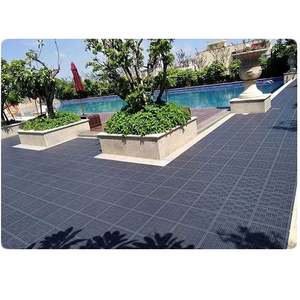 Tapis de drainage à emboîtement antidérapant en plastique pour sol en plastique pour salle de bain douche - Product Image 4