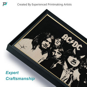 Ручная роспись, Современная Настенная картина переменного/постоянного тока, масляный портрет в деревянной раме с принтом для декора дома или ванной комнаты - Product Image 3