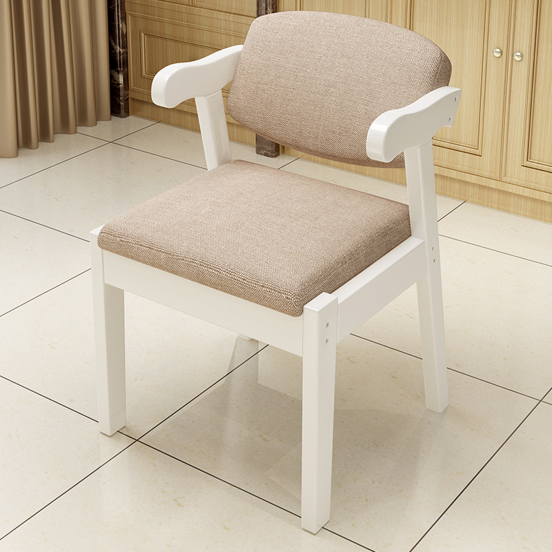 Sac souple en bois massif blanc-tissu gris clair