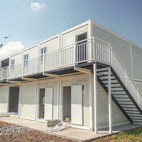 Maison préfabriquée TOPPRE en conteneur de 20 pieds, boutique portable, mini-maison, maisons préfabriquées, 2 pièces, maison en conteneur détachable à vendre