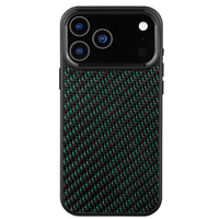 Étui de téléphone en fibre forgée de luxe 2025 de haute qualité pour iPhone 17 Pro Max, fin, ultra léger, accessoires de téléphone professionnels