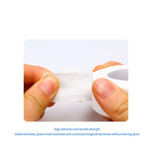 Pansement adhésif en rouleau à l'oxyde de zinc couleur chair, haute adhérence, pour bandages - Product Image 5