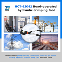 HCT-12042 Herramienta de crimpado manual hidráulica para cables de 700 bar y 400 mm², tipo C, 12T