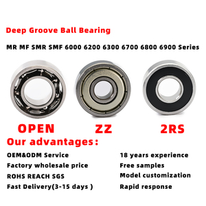 ตลับลูกปืนเม็ดกลมร่องลึก2 rzz 7*11*3มม. <span class=keywords><strong>Mr117</strong></span>ยาง OEM สำหรับรอกตกปลาและมอเตอร์ - Product Image 3