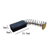 2604321905 brosse en carbone pour outil de meuleuse d'angle de moteur pratique 5x8x15mm