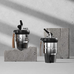 Boccatore sottovuoto a doppia parete isolato da 17 once in acciaio inossidabile con manico per caffè per bevande calde e fredde - Product Image 4