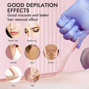 Échantillon gratuit OEM ODM professionnel de haricots de <span class=keywords><strong>cire</strong></span> corporelle de pêche chaude <span class=keywords><strong>micro</strong></span>-ondable perles de bikini brésilien épilation à la <span class=keywords><strong>cire</strong></span> pour l'épilation - Product Image 4