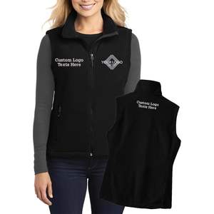 Chalecos de lana bordados personalizados para mujer 2025 L219 personalizados con textos y complementos de logotipo - Product Image 1