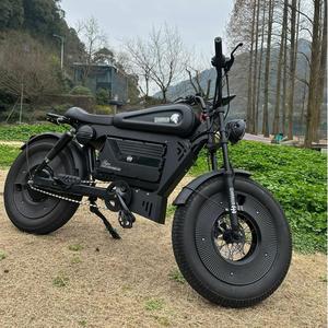 -SS10 Black Aluminum 48V Rear Hub Motor Lithium Battery 60AH 20 Inch Big Wheel Adult Bike SS10 Black Ebike SS10 SS10 Bla - Product Image 5