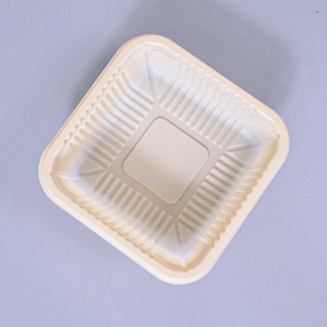 ภาชนะบรรจุขนมไหว้พระจันทร์ทำจากแป้งข้าวโพดวัสดุบุด้านในถาดขนมอบขนมอบข้าวโพดแบบหนาแบบปรับแต่งได้ - Product Image 3