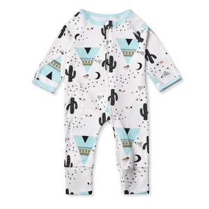 En Stock: Pelele de Algodón para Bebé con Bonito Estampado, Manga Larga para las Cuatro Estaciones, Pijama para Niños y Niñas - Product Image 2