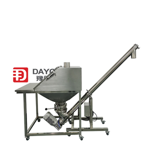 Transportador de tornillo inclinado de acero inoxidable para alimentos en polvo - Product Image 1