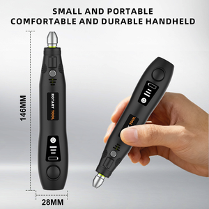 Grinding Pen 3 Speed Variable <b>Mini</b> Rotary Tool USB Rechargeable Engraving Polishing Carving Drill Accessories Set - Product Image 3