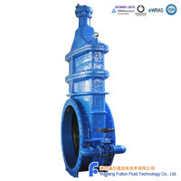 Vanne à opercule à siège souple DIN F4/F5 PN10 DN50-DN1200