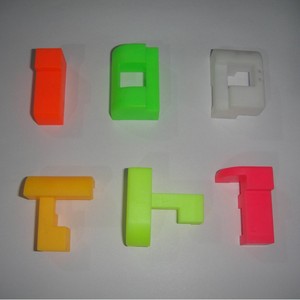 Bloques de rompecabezas trapezoidales y en forma de S para niños de 5 a 14 años, juguete de rompecabezas con diseño de llavero - Product Image 2