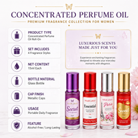 Huile de parfum concentrée naturelle pure OEM ODM, mini format portable, roll-on, pour la concentration, la relaxation, la pleine conscience et le bien-être spirituel