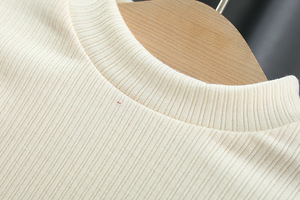 HANO 2024 recién nacido invierno <span class=keywords><strong>Wamr</strong></span> Bebé Ropa conjunto dulce niña coreana arco camisa vestido dos piezas conjuntos de ropa - Product Image 6