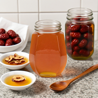 Miel de jujube de haute qualité vers l'Arabie saoudite Usine Vente en gros Miel de dattes Sider Miel de jujubier