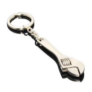 Mini outils clé en forme de singe porte-clés promotionnel clé réglable en alliage de Zinc outils porte-clés en métal