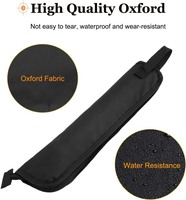 Échantillon gratuit, sac de transport pour baguettes de batterie en cuir personnalisé avec logo, sac de transport pour baguettes de batterie personnalisé pour musiciens