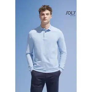 Polo de manga larga Winter II, merchandising personalizado - Product Image 1