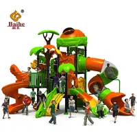 슬라이드 운동장 유원지 장비 상업 야외 놀이터 장비 장비 야외 어린이 슬라이드