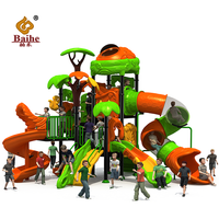 Toboggan et Aire de Jeux Extérieurs Commerciaux, Équipement d'Amusement et de Loisirs pour Enfants