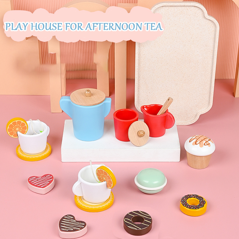 Set da Tea Party in legno