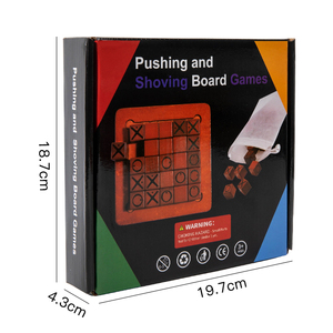 <span class=keywords><strong>Jeu</strong></span> de logique éducatif Montessori <span class=keywords><strong>en</strong></span> <span class=keywords><strong>bois</strong></span> pour tout-petits, <span class=keywords><strong>jeu</strong></span> de stratégie Tic Tac Toe 5 <span class=keywords><strong>en</strong></span> ligne pour deux joueurs - Product Image 3