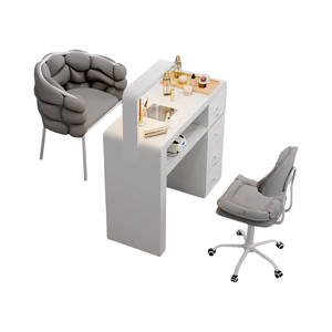 Oferta Especial: Set Profesional <span class=keywords><strong>de</strong></span> <span class=keywords><strong>Mesa</strong></span> <span class=keywords><strong>de</strong></span> Manicura Individual y Silla, Escritorio <span class=keywords><strong>de</strong></span> Madera <span class=keywords><strong>para</strong></span> <span class=keywords><strong>Uñas</strong></span> con <span class=keywords><strong>Aspirador</strong></span> <span class=keywords><strong>para</strong></span> Salón <span class=keywords><strong>de</strong></span> Belleza o Bar <span class=keywords><strong>de</strong></span> <span class=keywords><strong>Uñas</strong></span> - Product Image 5