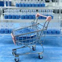 Poudre de cuivre bleue GHK-CU 50mg 100mg, matière première cosmétique personnalisée, fournie directement par l'usine