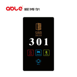 Có thể kiểm soát khách sạn hệ thống tùy chỉnh thông minh phòng khách sạn Bảng điều khiển hiển thị với DND hệ thống chuông cửa - Product Image 4