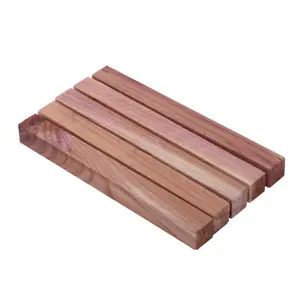 Cedar Wood Ball Anti Moth Red Cedar Wooden Blocks Rings Natural Cedar Wood Plank Cubes For Clothes Storage