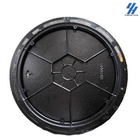 Couvercle de manhole rond anti-usure pour usage intensif