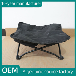 Leader precio de fábrica portátil de plástico plegable a prueba de masticación cama elevada para perros al aire libre plegable masticar cama para mascotas masticar cama para dormir - Product Image 2