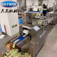 Skywin SK-530 haute capacité Biscuit Machine d'emballage oreiller Machine d'emballage flux Pack Machine pour Biscuit Cookie fabricant