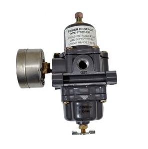 ตัวควบคุมแรงดันลมธรรมชาติ Original Air Natural Regulator Fisherr รุ่น 67C ซีรีส์ 67CFR-237/FS-67CFR-237 250 Psig 50 Psi ตัวควบคุมแรงดันลมอะลูมิเนียมสำหรับอุปกรณ์ 6 ตัว - Product Image 1