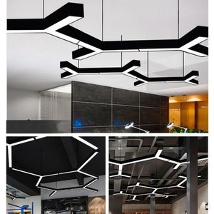 Innovative Iron Y Shape Chandelier LED Pendant <b>Light</b> Gym Shopping Mall Supermarket <b>Ceiling</b> <b>Lights</b> - Product Image 4