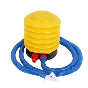 Foot Operated Air Pump Plastic Yellow Mini For Inflatable Toys Pool Swimming Rings Home Use - Product Image 1