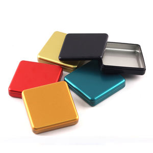 Коробка для хранения чайного печенья, металлическая жестяная наклейка для ногтей - Product Image 2