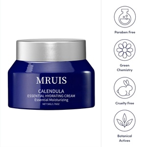 Calendula Essence Crème Hydratante Apaisante Crème Nettoyante <span class=keywords><strong>Visage</strong></span> Hommes Femmes Peaux Sèches Sensibles Nourrir Mruis 50G - Product Image 3