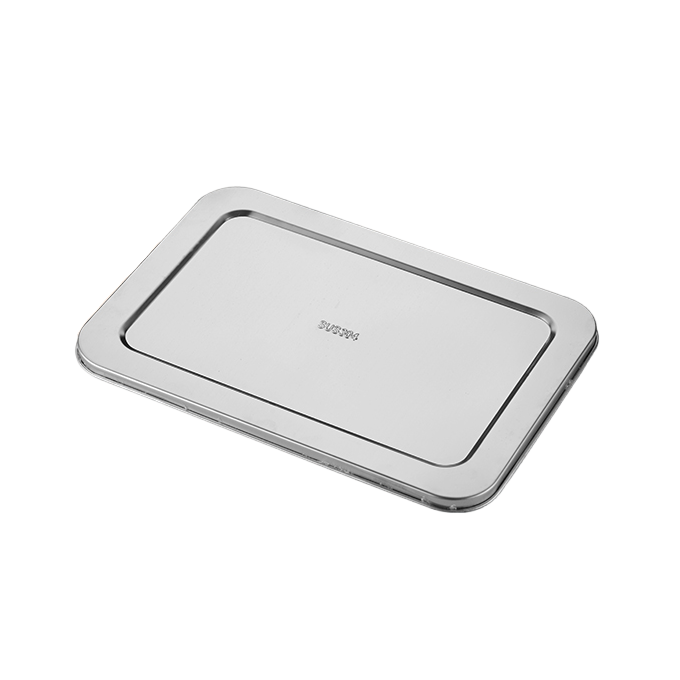 Couvercle en acier inoxydable (26,5*18,5*1 cm)
