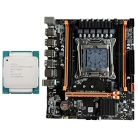 Nouvelle carte mère d'ordinateur de bureau LGA2011-3 X99-H, prend en charge les processeurs E5-2650V3/2680V3/2690V3/2690V4, kit DDR4 128 Go SATA