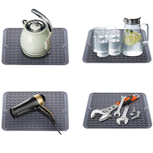 Tapis de protection en silicone antiadhésif pour outils de cuisson, séchage de vaisselle et pâtisserie, à prix réduits - Product Image 5